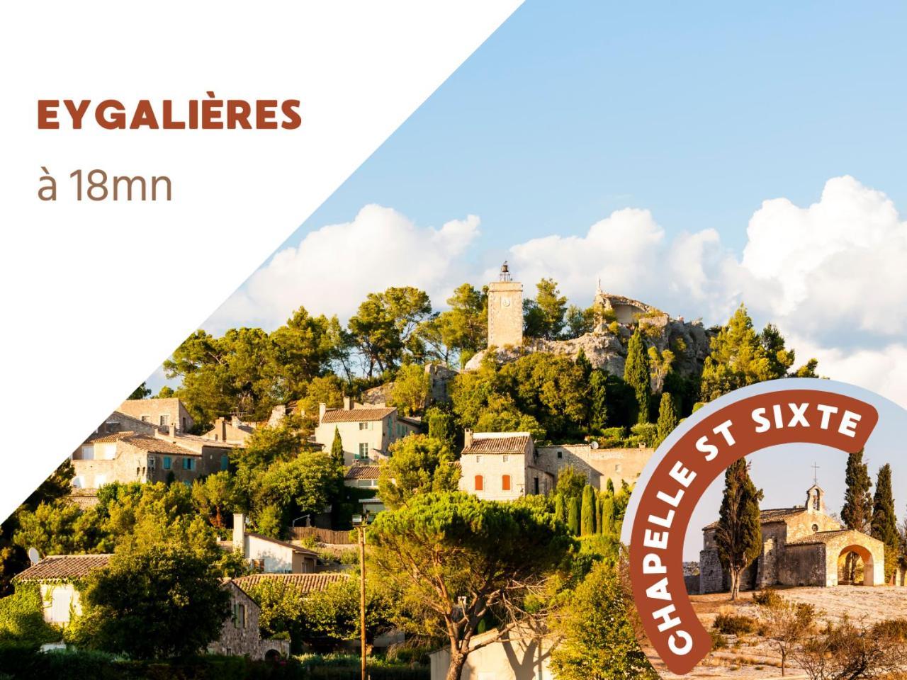 Superbe Appartement De Charme A 10Mn De Saint-Remy Noves Luaran gambar